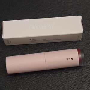Glossier Suit (G Suit) Soft Touch Lip Creme in Jet